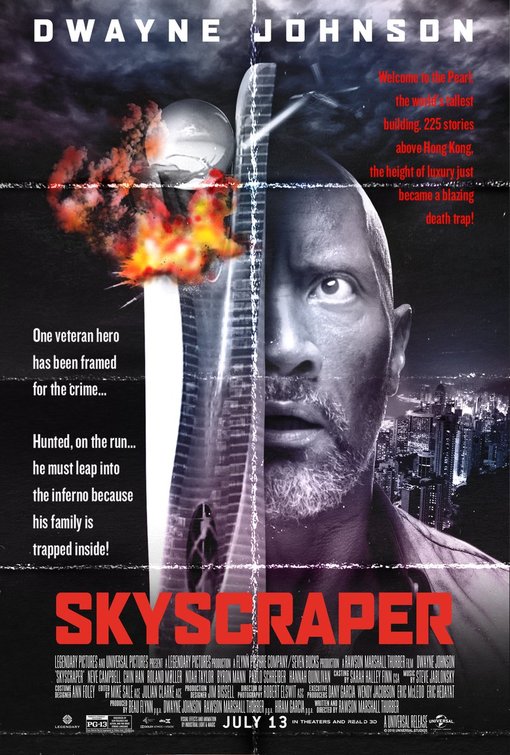 Skyscraper Movie Poster