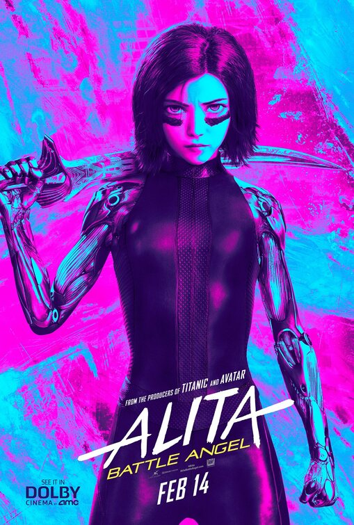 Alita: Battle Angel Movie Poster