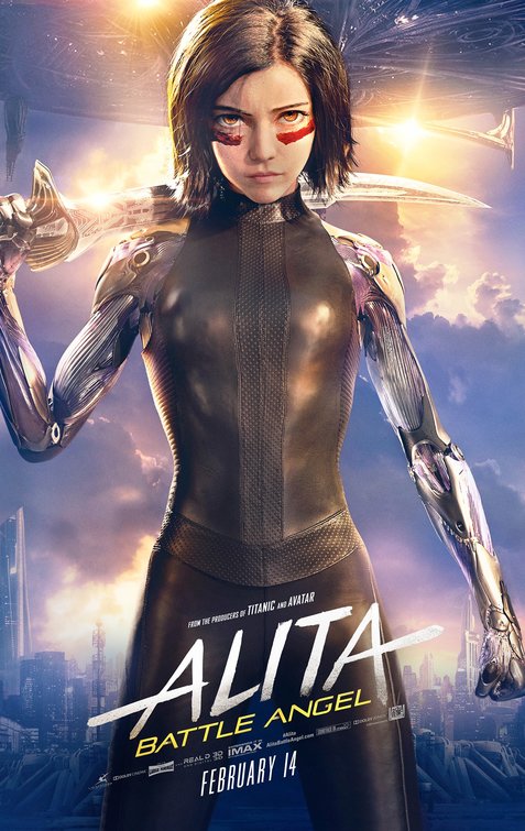 Alita: Battle Angel Movie Poster