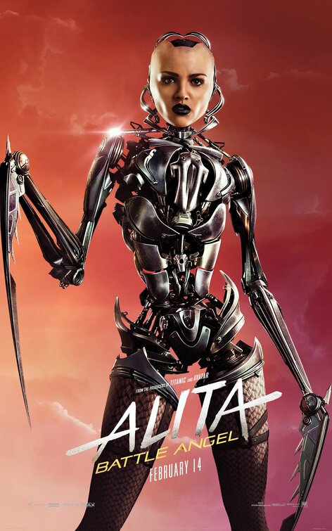 Alita: Battle Angel Movie Poster