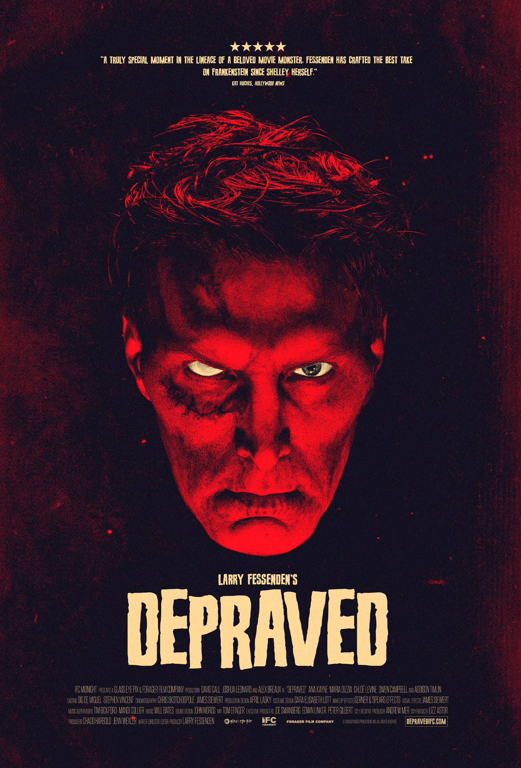 Mega Sized Movie Poster Image for Depraved 