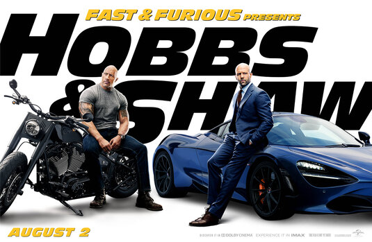 Hobbs & Shaw Movie Poster