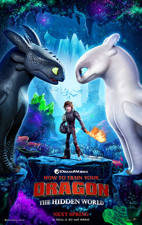 How to Train Your Dragon: The Hidden World Movie Poster