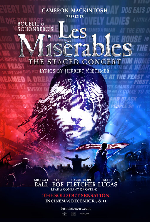 Les Misérables: The Staged Concert Movie Poster