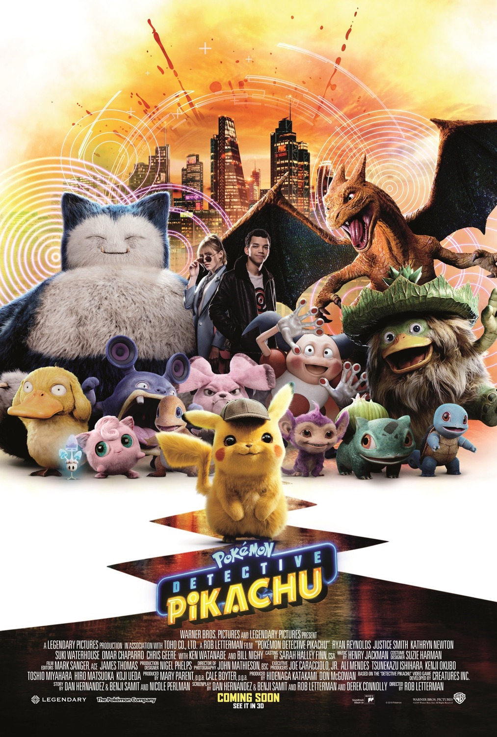 Extra Large Movie Poster Image for Pokémon Detective Pikachu (#27 of 27)