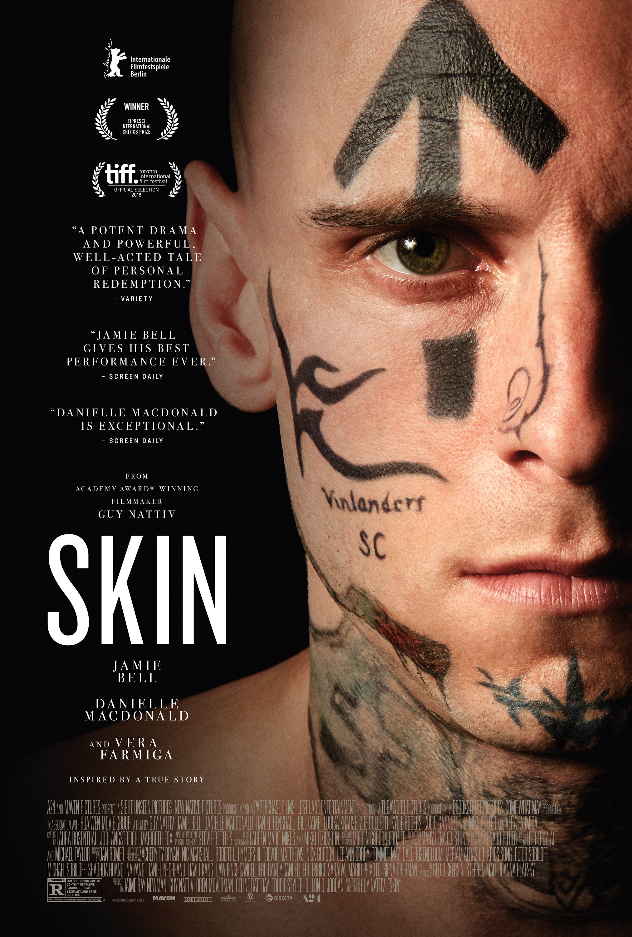 Mega Sized Movie Poster Image for Skin (#1 of 2)