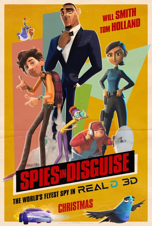 Spies in Disguise Movie Poster