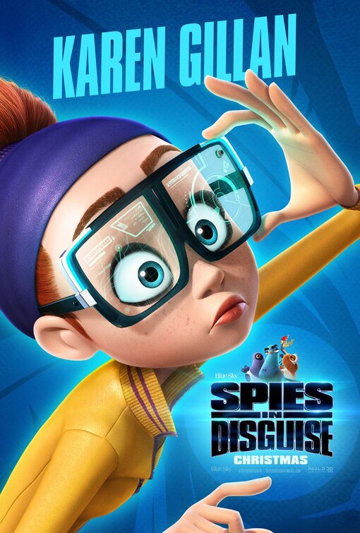 Spies in Disguise Movie Poster