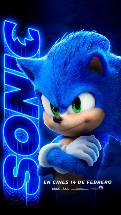 Sonic the Hedgehog Movie Poster