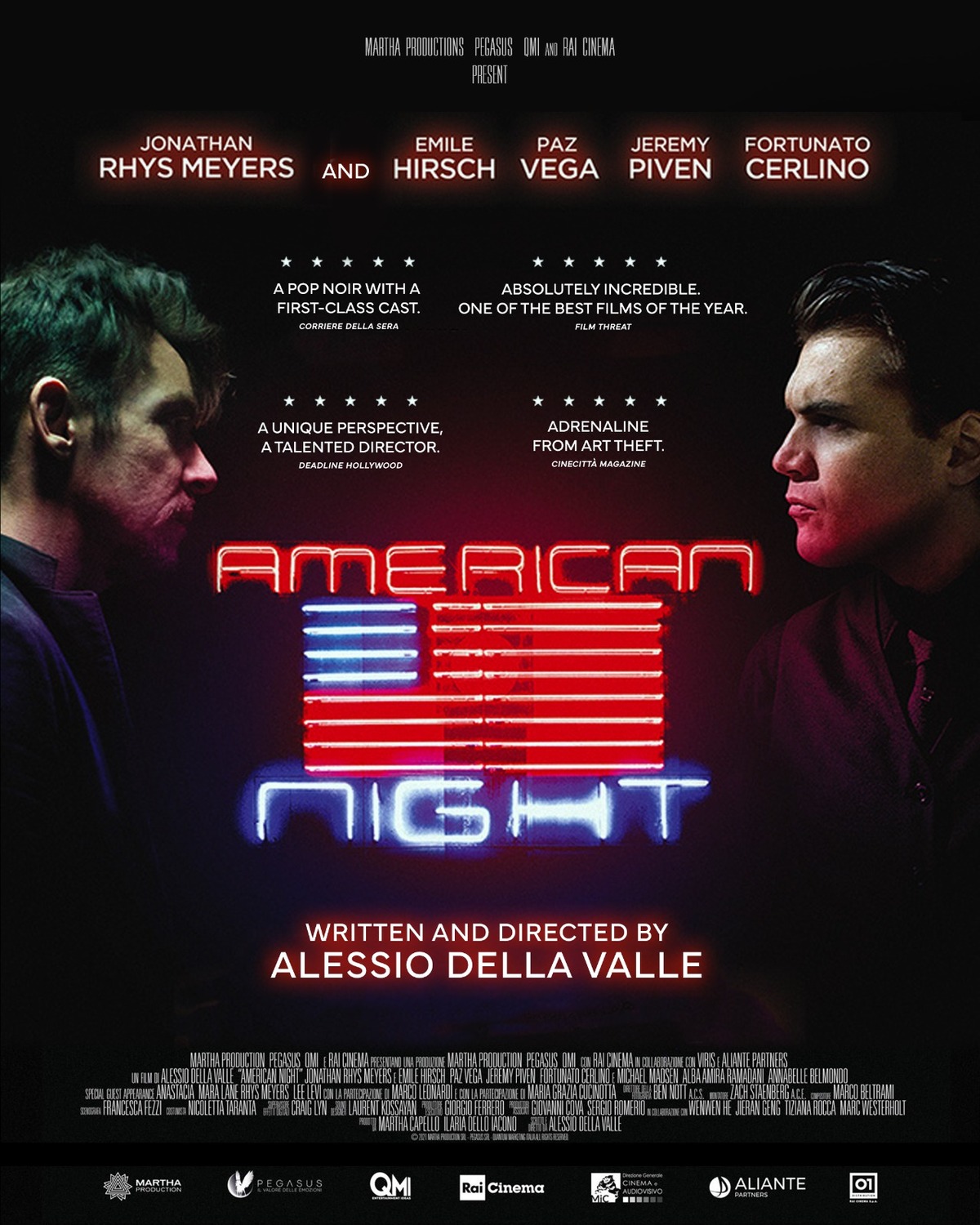 Extra Large Movie Poster Image for American Night (#2 of 2)