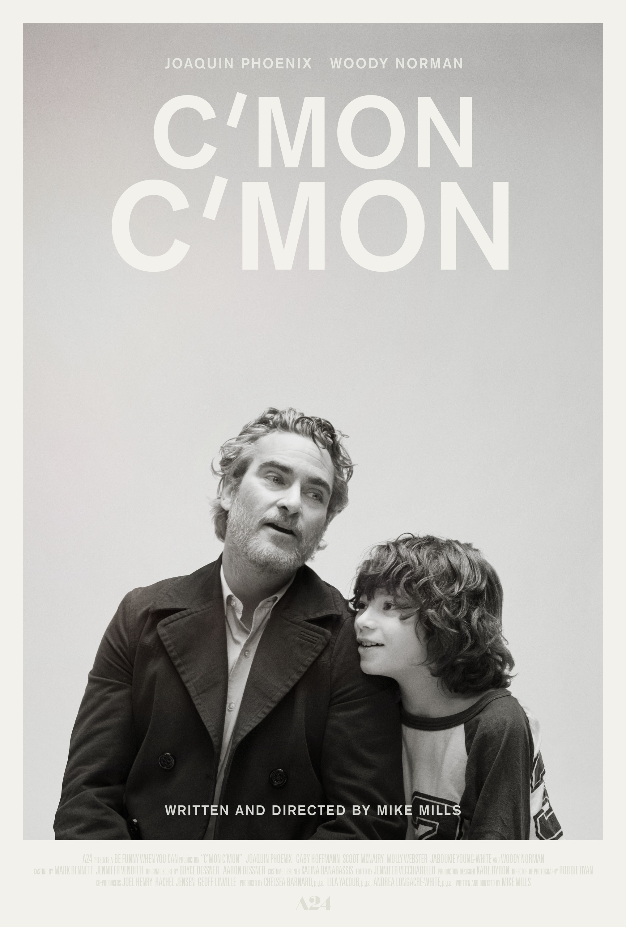 Mega Sized Movie Poster Image for C'mon C'mon (#3 of 3)