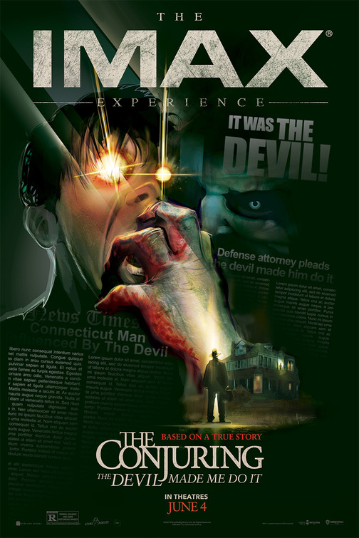 The Conjuring: The Devil Made Me Do It Movie Poster