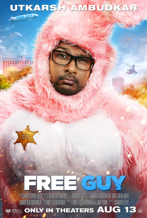 Free Guy Movie Poster