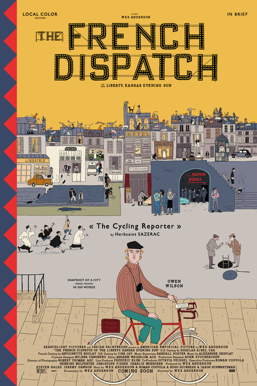 The French Dispatch Movie Poster