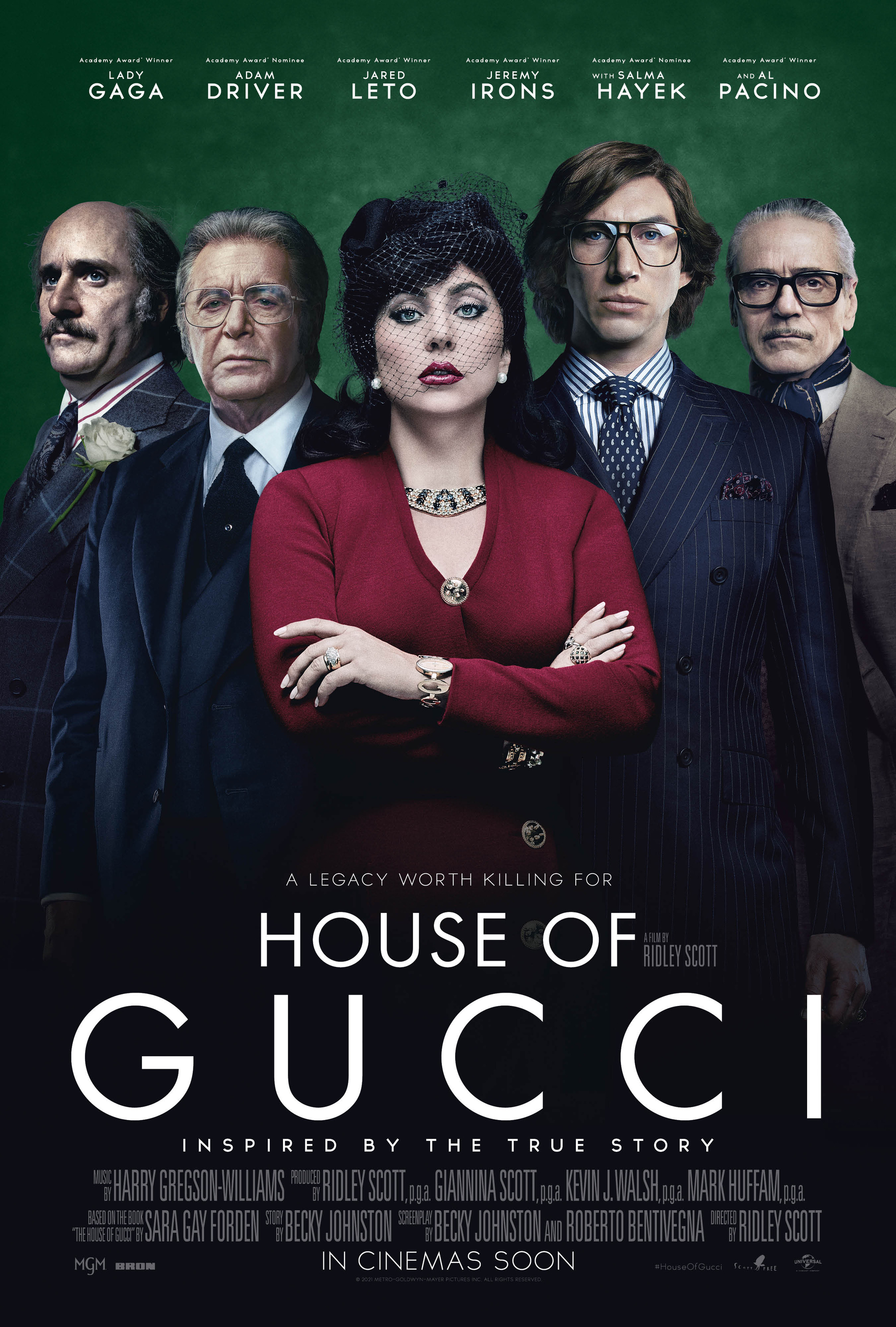 Mega Sized Movie Poster Image for House of Gucci (#14 of 15)