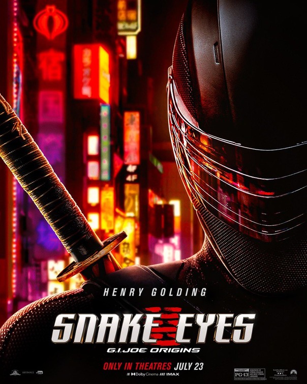 Snake Eyes: G.I. Joe Origins Movie Poster