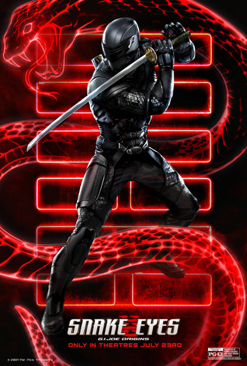 Snake Eyes: G.I. Joe Origins Movie Poster