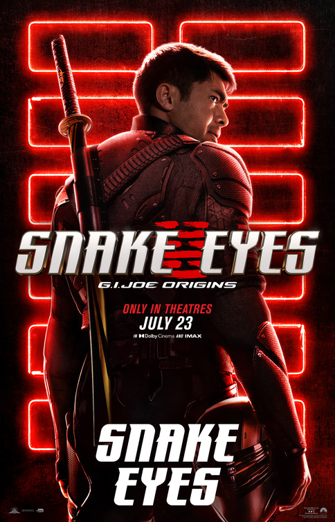 Snake Eyes: G.I. Joe Origins Movie Poster