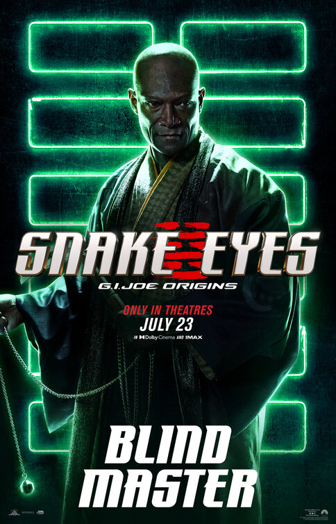 Snake Eyes: G.I. Joe Origins Movie Poster