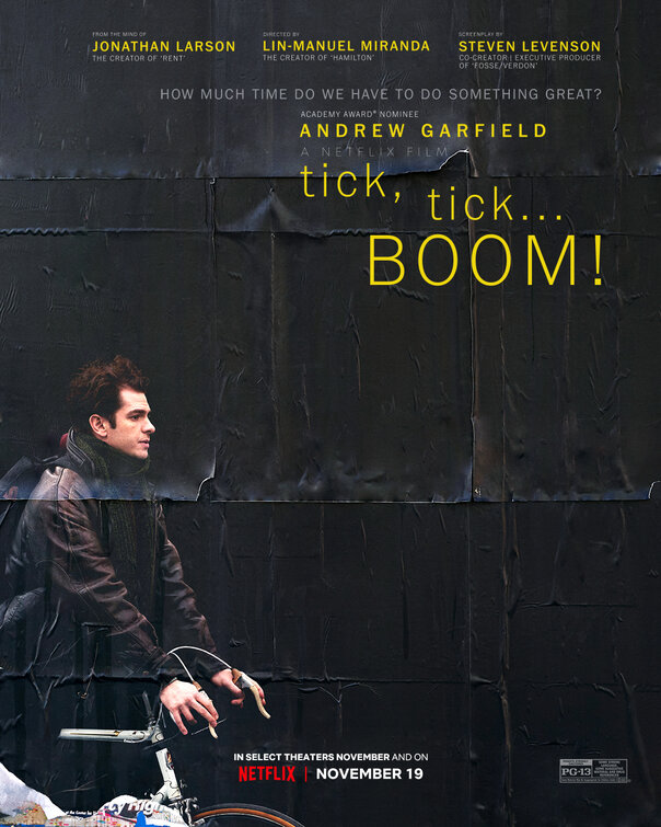 Tick, Tick... Boom Movie Poster