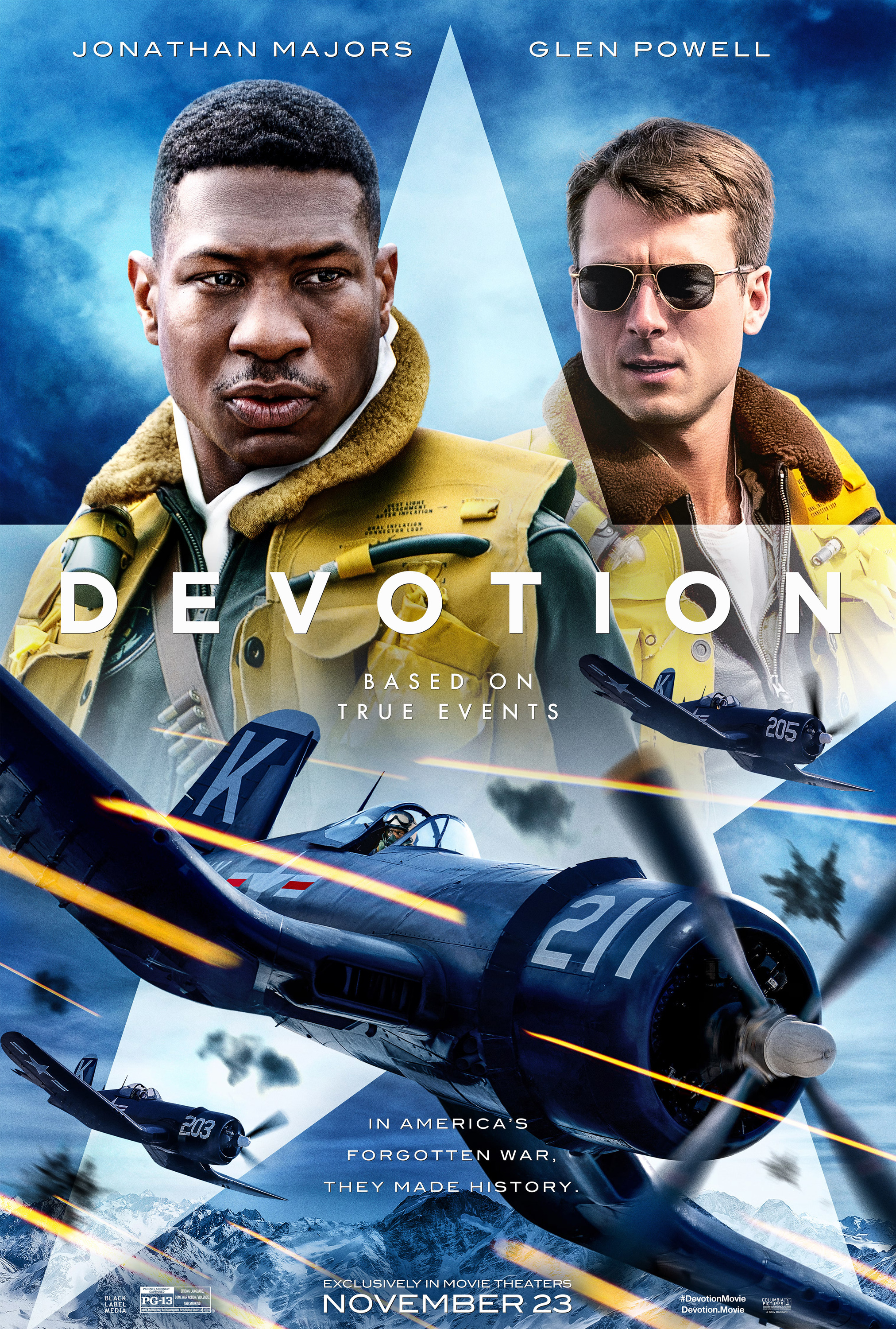 Mega Sized Movie Poster Image for Devotion 