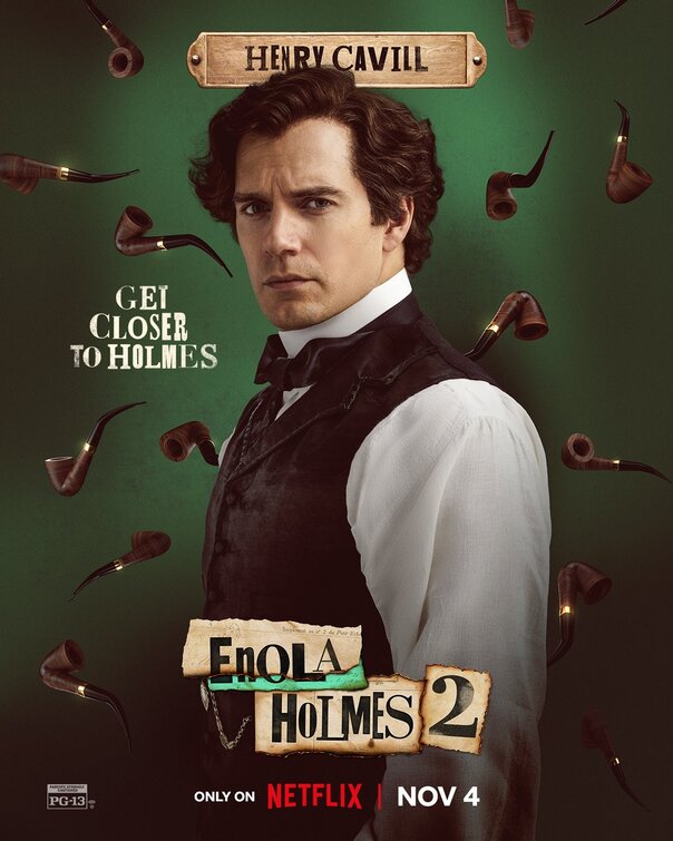 Enola Holmes 2 Movie Poster