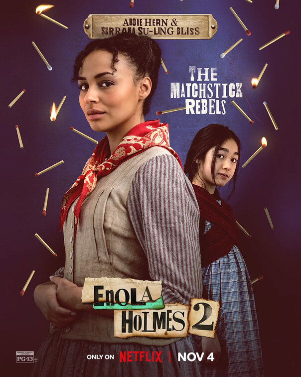 Enola Holmes 2 Movie Poster