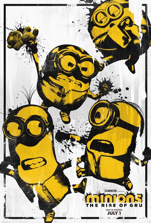 Minions: The Rise of Gru Movie Poster