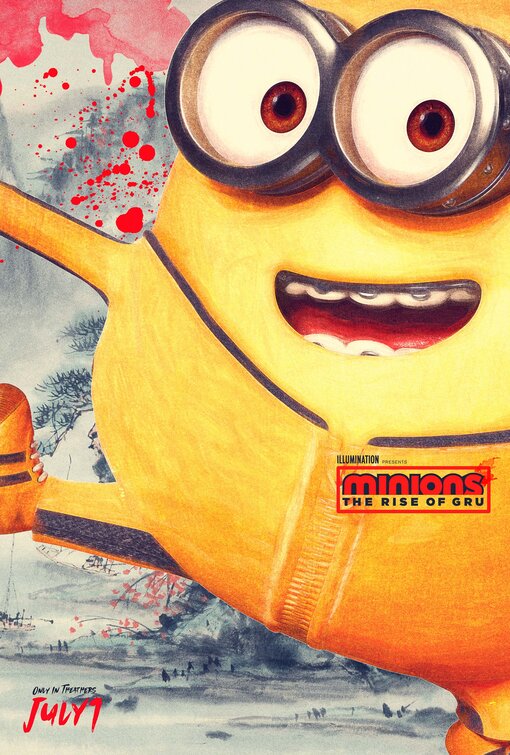 Minions: The Rise of Gru Movie Poster