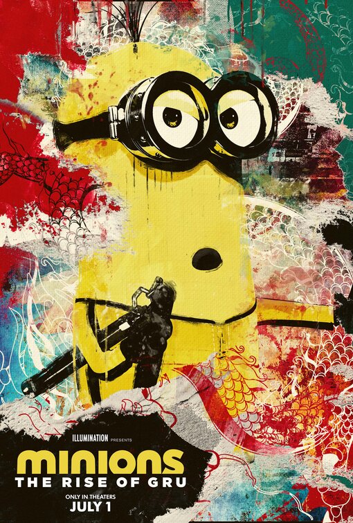 Minions: The Rise of Gru Movie Poster