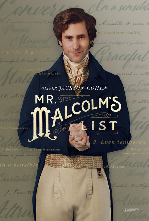 Mr. Malcolm's List Movie Poster