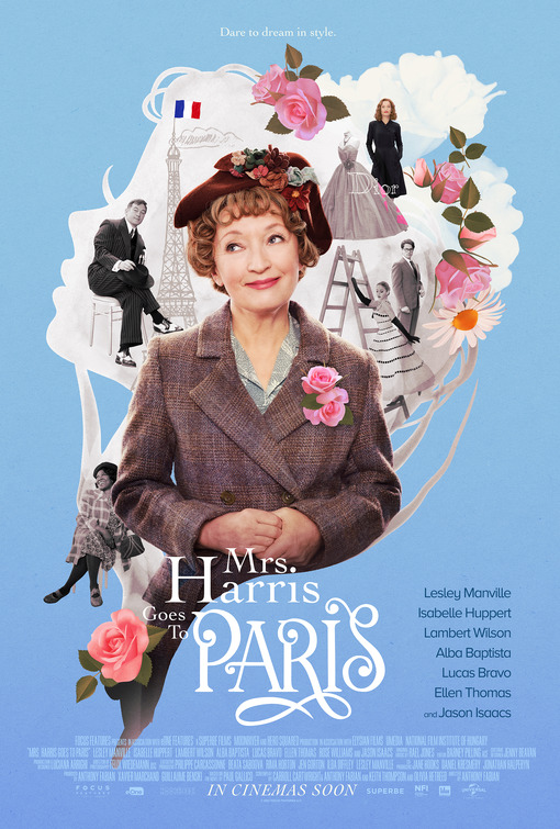 Mrs. Harris Goes to Paris Movie Poster