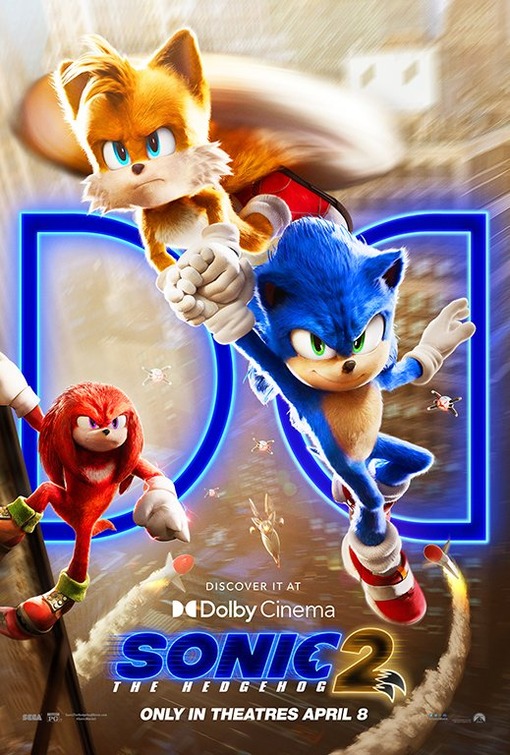 Sonic the Hedgehog 2 Movie Poster