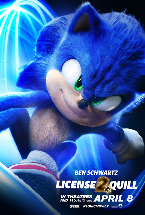 Sonic the Hedgehog 2 Movie Poster