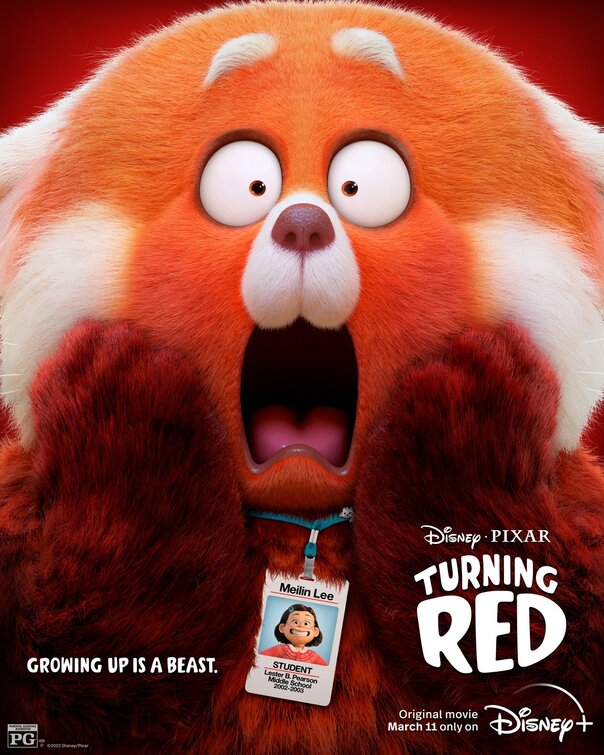 Turning Red Movie Poster