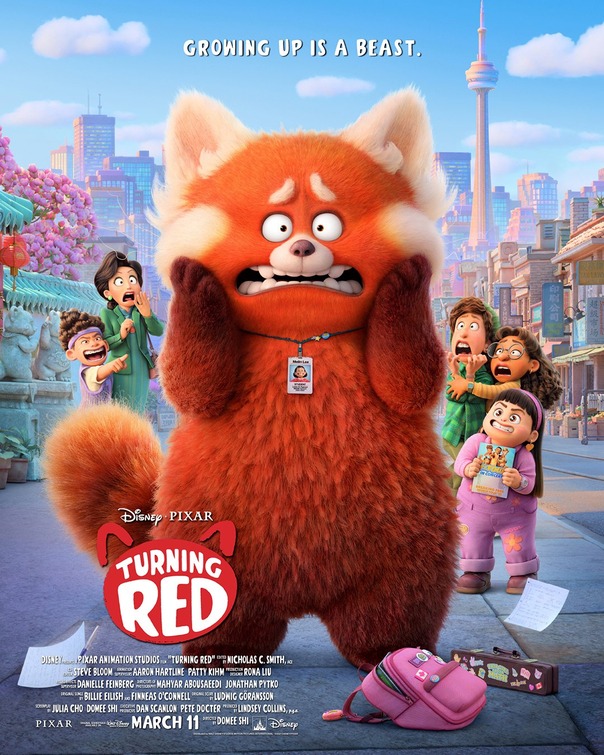 Turning Red Movie Poster