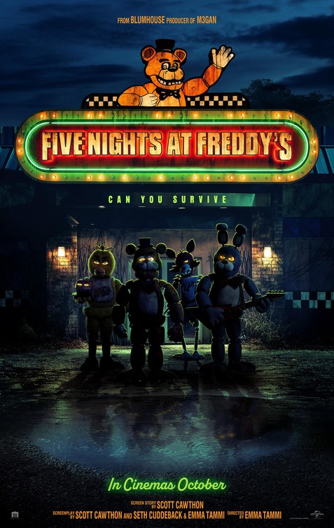 Five Nights at Freddy's Movie Poster