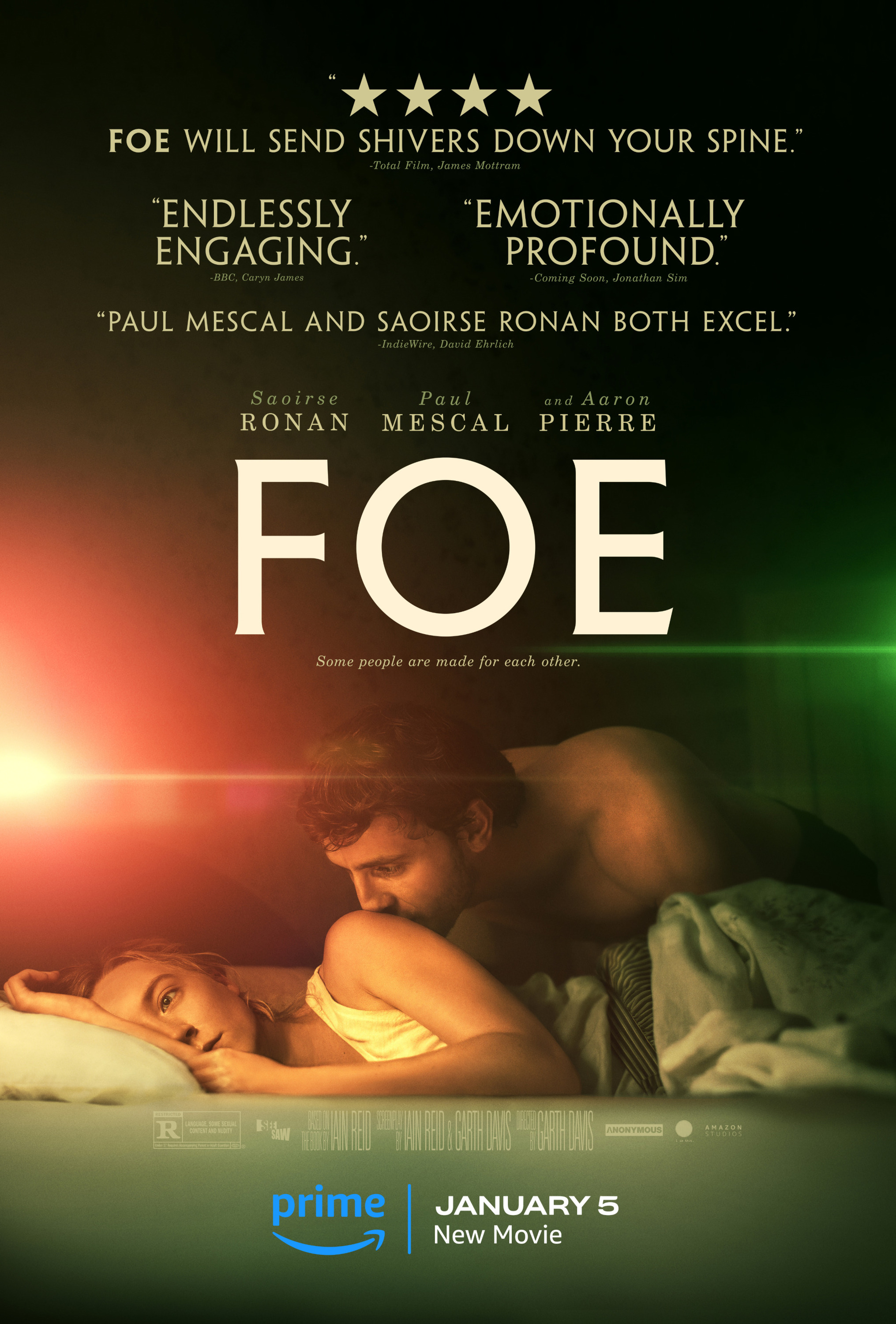 Mega Sized Movie Poster Image for Foe (#2 of 2)