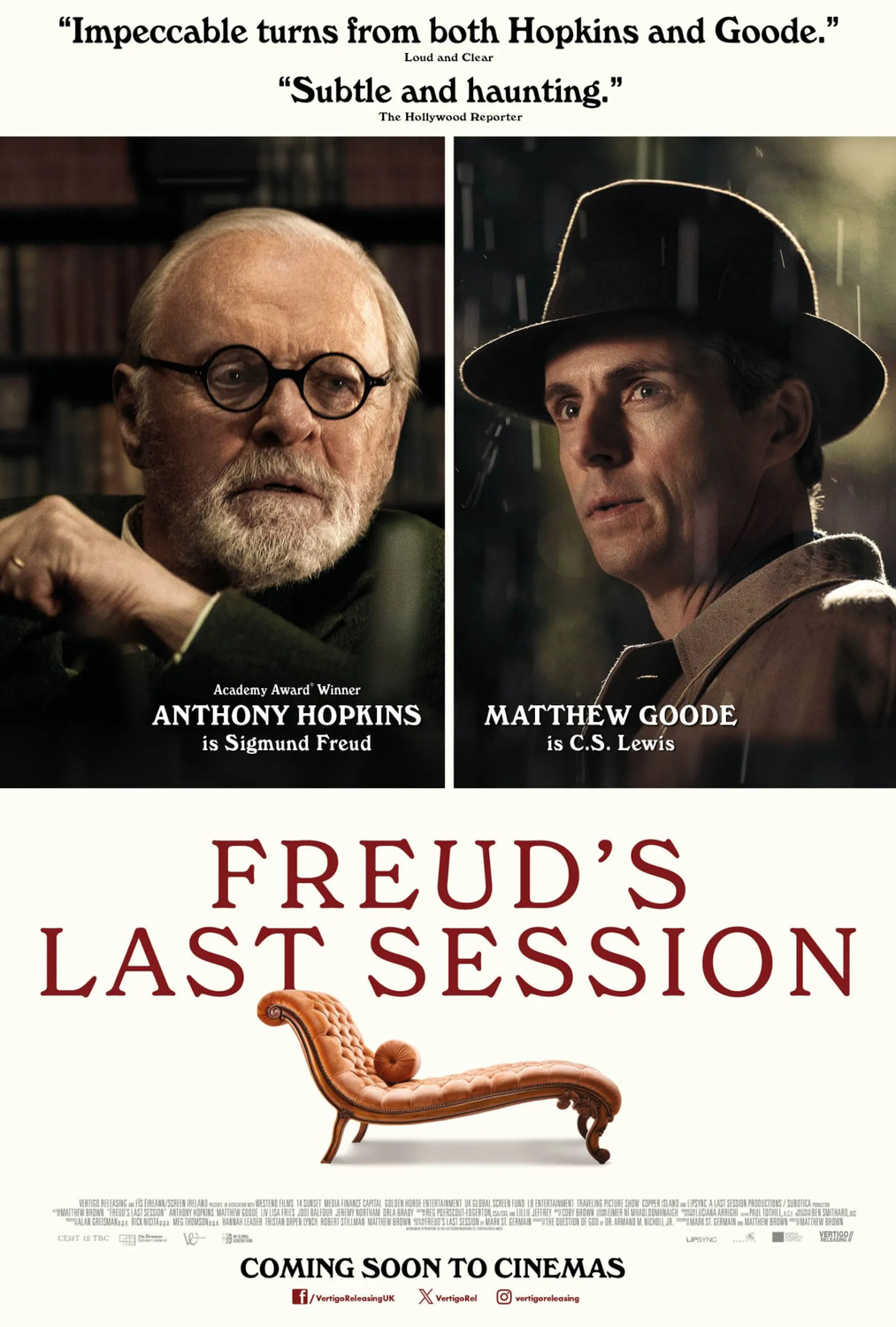 Extra Large Movie Poster Image for Freud's Last Session (#2 of 3)