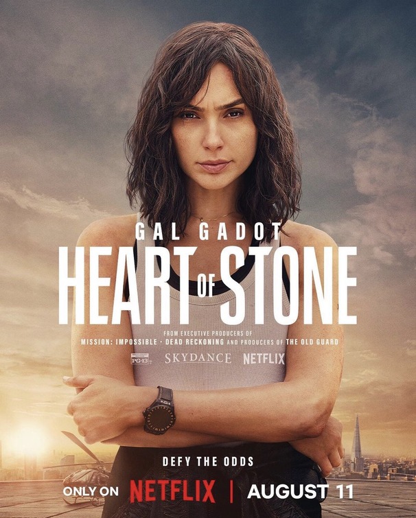 Heart of Stone Movie Poster