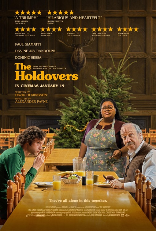 The Holdovers Movie Poster