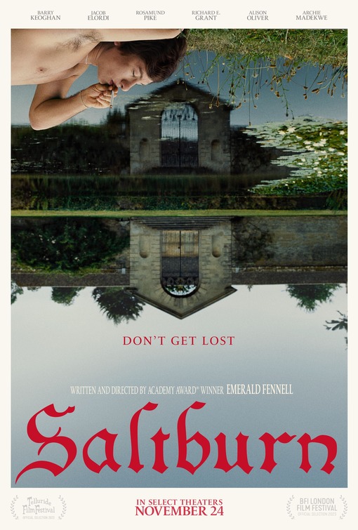 Saltburn Movie Poster