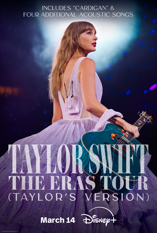 Taylor Swift: The Eras Tour Movie Poster