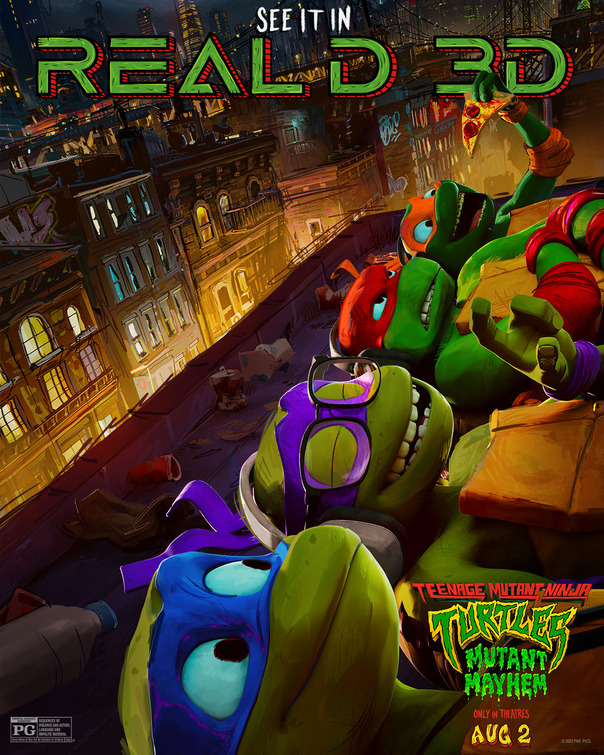 Teenage Mutant Ninja Turtles: Mutant Mayhem Movie Poster