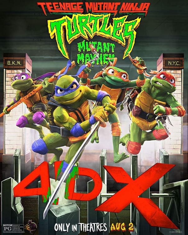 Teenage Mutant Ninja Turtles: Mutant Mayhem Movie Poster