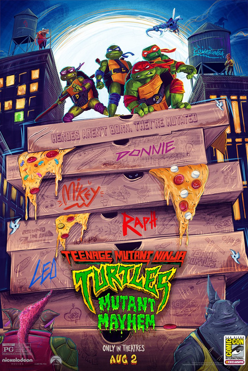 Teenage Mutant Ninja Turtles: Mutant Mayhem Movie Poster