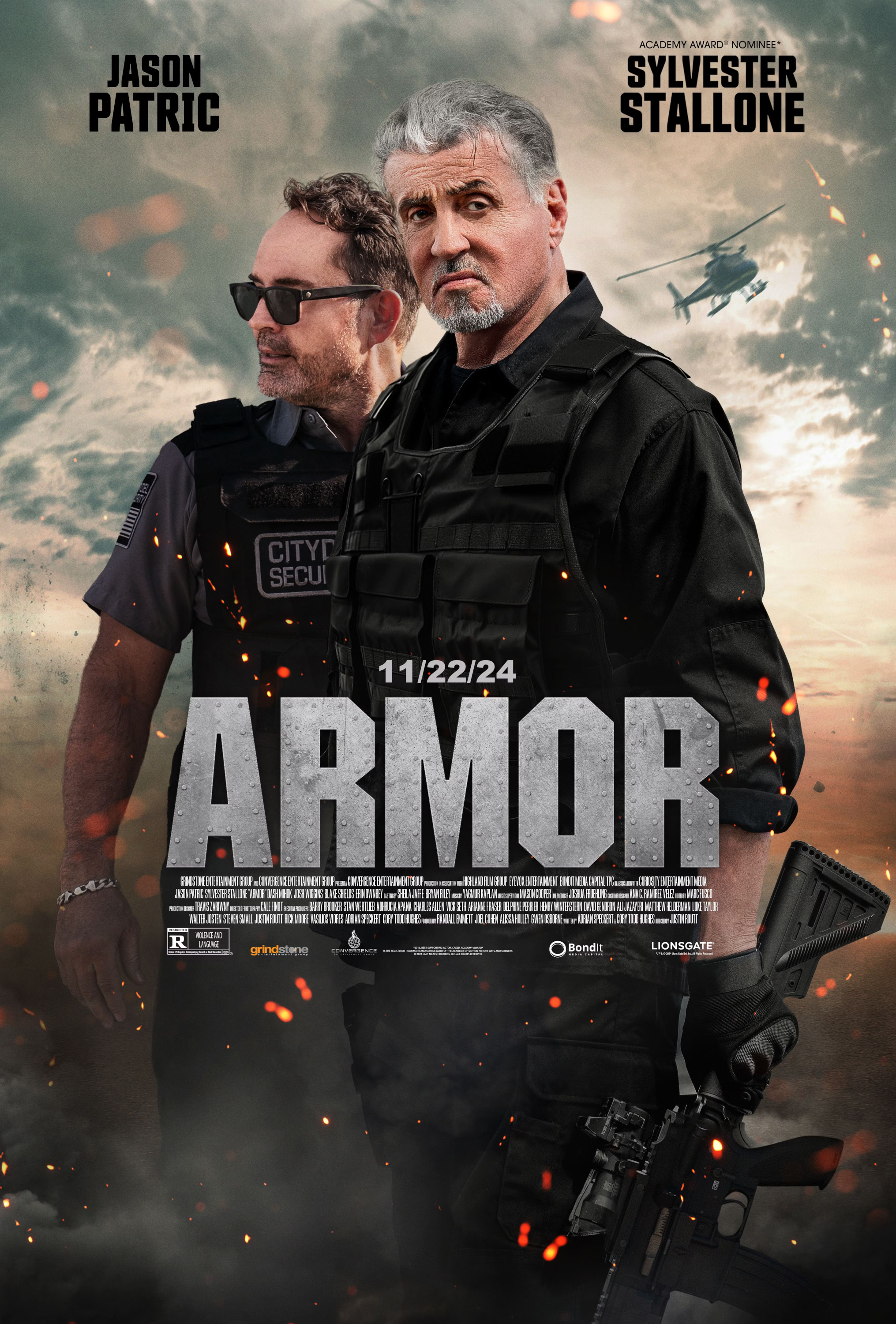 Mega Sized Movie Poster Image for Armor 