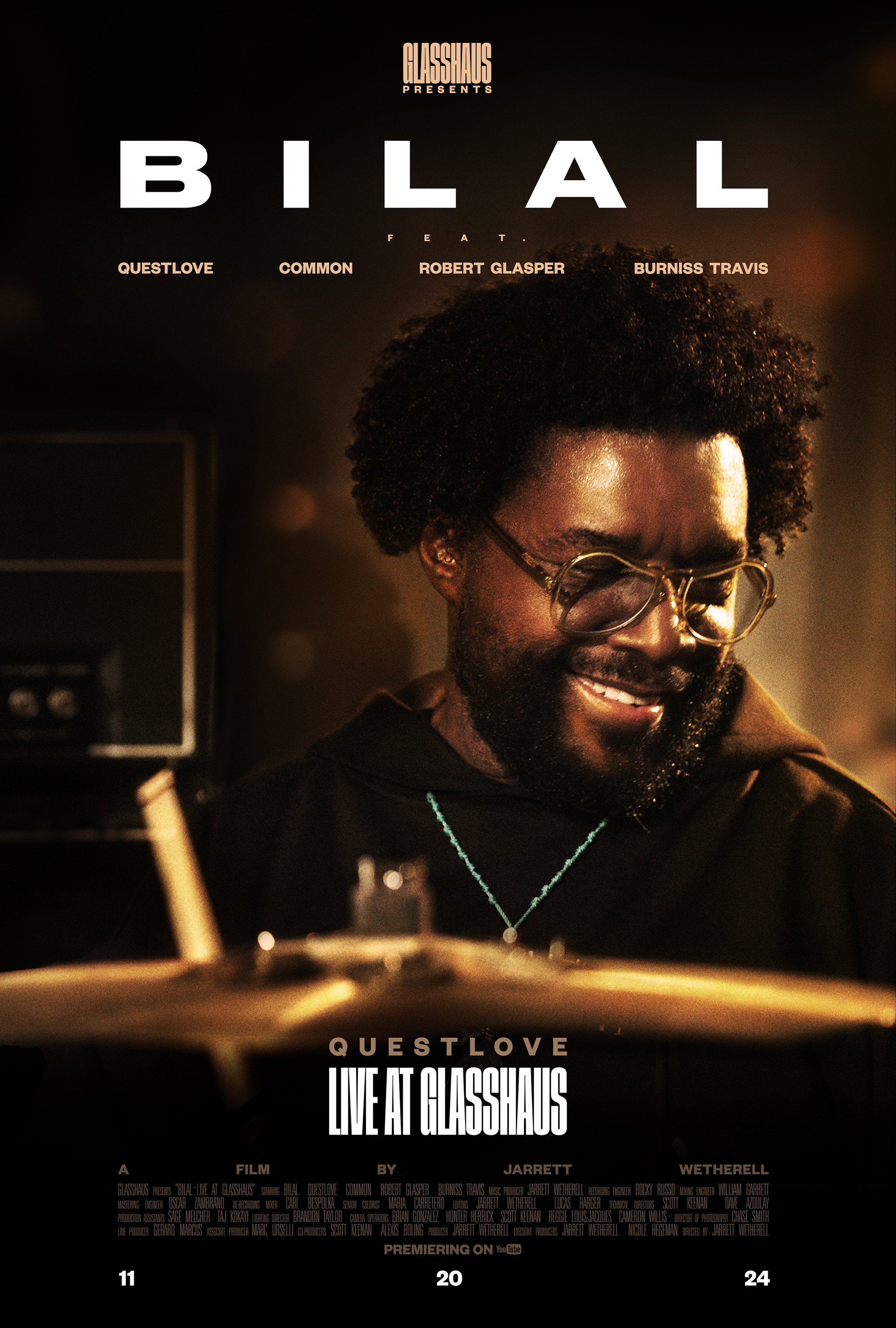 Mega Sized Movie Poster Image for Bilal: Live at Glasshaus (#5 of 5)