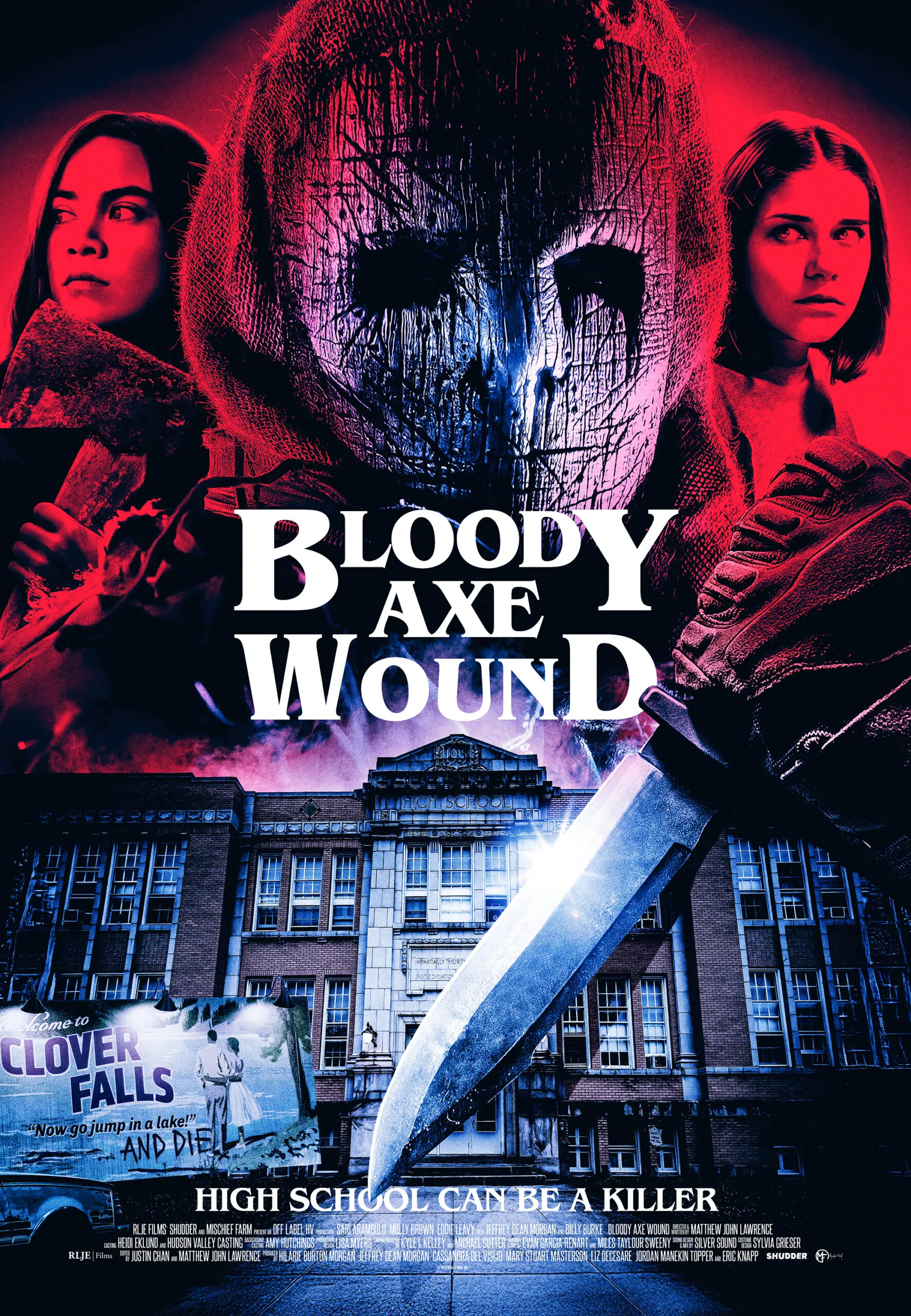 Mega Sized Movie Poster Image for Bloody Axe Wound 