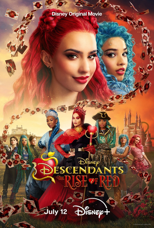 Descendants: The Rise of Red Movie Poster